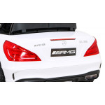 Elektrické autíčko - Mercedes Benz AMG SL65 S - biele